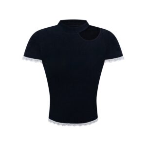 Cropped Hollow T-Shirt